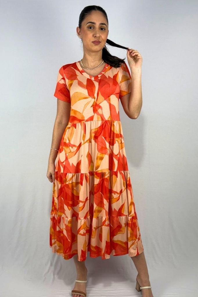 Vestido Estampado 3 Marias em Viscolycra e Estampa Digital