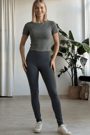 Calça Legging Feminina Suplex Flanelado Quente