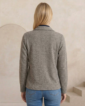 Casaco Feminino em Moletom Trabalhado Quentinho Inverno